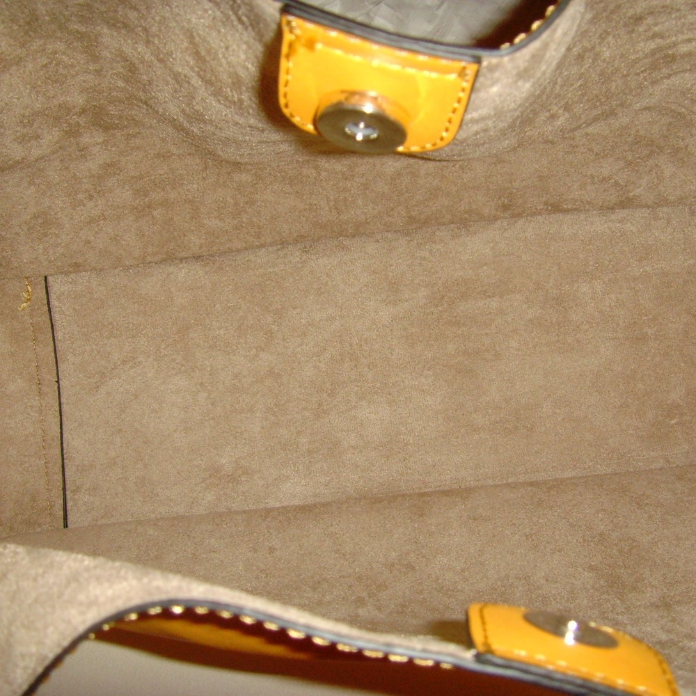 Lord & Taylor DESIGN LAB Satchel w/Double Handle Handbag LIKE NEW! - Picture 15 of 16